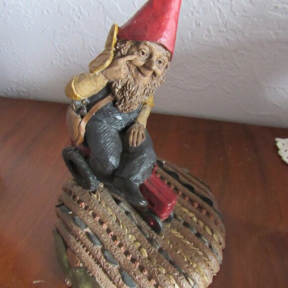 Vintage Tom Clark Gnome on Tractor - Picture 1 of 6